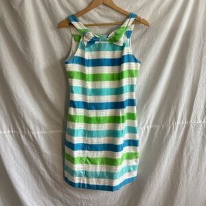 Lilly Pulitzer Silk Striped Mini Dress